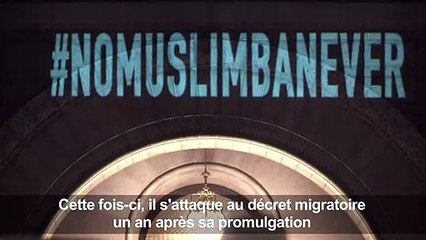 Robin Bell, l'artiste militant qui s'affiche sur le Trump Hotel