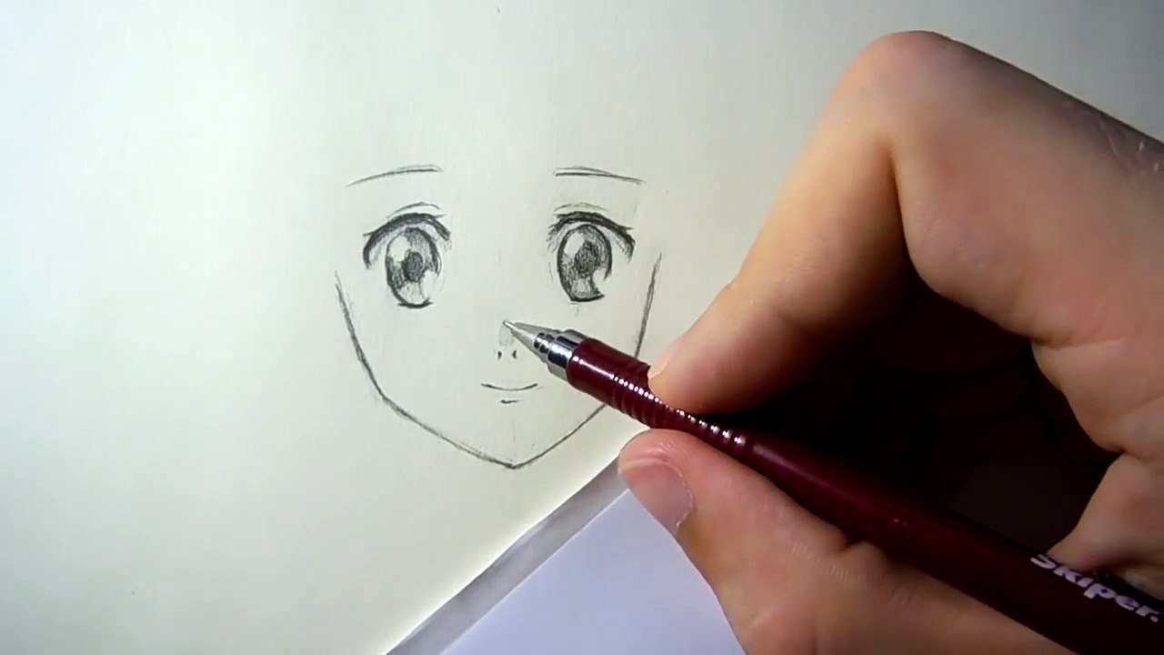 Как нарисовать аниме. Курияма. Kuriyama.