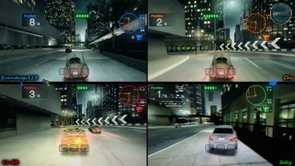 [Blur #02] Show de explosões! [4 Players] (LA Downtown (The Monkey Run)) feat. #TeamJapaBR