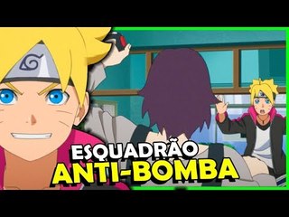 ESQUADRÃO ANTI-BOMBA, KIBA E ROCK LEE, KARA APARECEU? Analise EP 42 Boruto