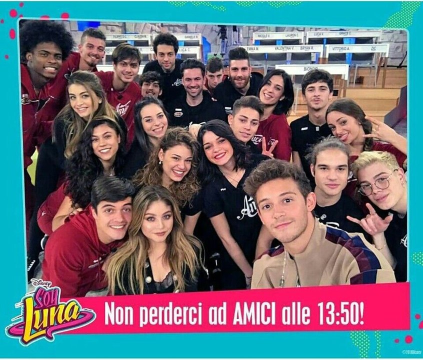 Karol y Ruggero en un Programa Italiano
