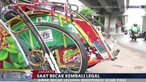 Saat Kembali Legal, Awak Becak Leluasa Beroperasi Sejak Pagi Hari