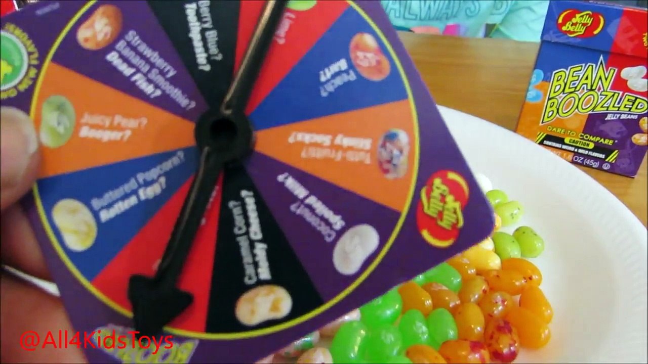 BEAN BOOZLED CHALLENGE! Super Gross Jelly Beans Candy ALL4REBORNS KIDS All4KidsToys!!