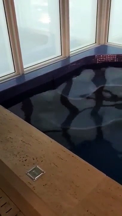 Une piscine dans un building? Mauvaise idée
