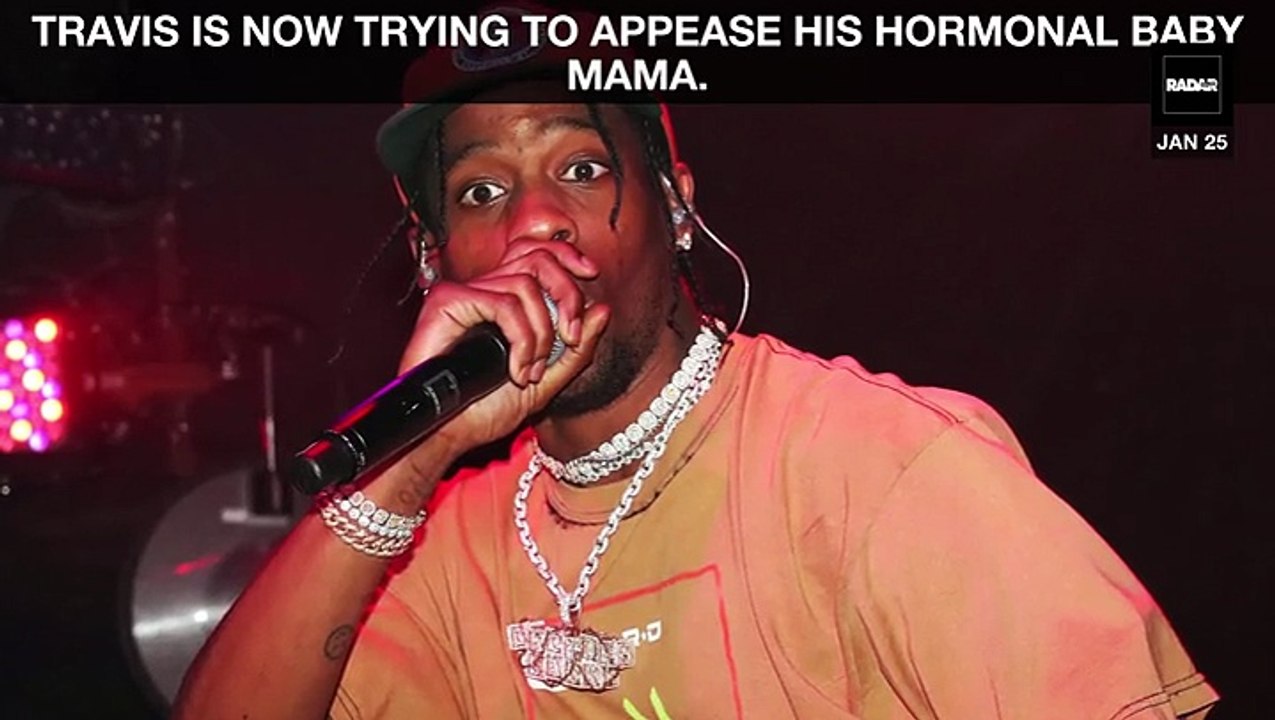 Kylie’s Horror! Bad Dad Travis Abandons Jenner On Due Date For Wild Party Bender