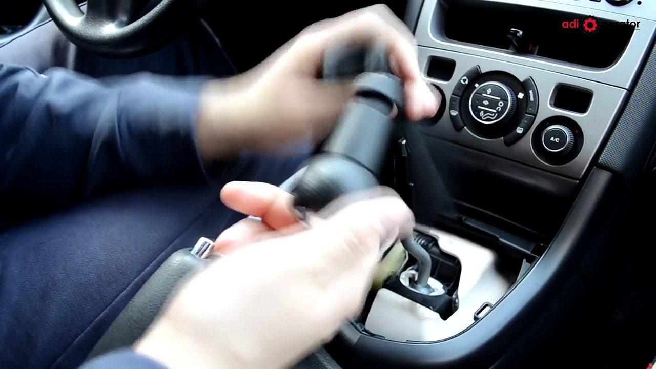 Peugeot 308 How to remove and replace gear gaiter video Dailymotion