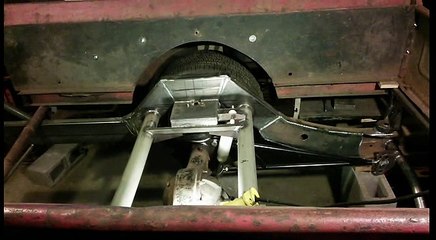 Video 18, Hot Rod 1946 Dodge Pickup, cross members and suspension