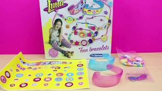 Juguetes de SOY LUNA en español | Set para hacer pulseras y brazaletes de Soy Luna