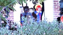 Johnny Hallyday Parties With Leo DiCaprio And Steven Tyler At Kate Hudson's Halloween Bash [2010]