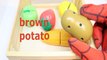 Learn Colors with Vegetables & Fruits Names + Colored Candy Nursery Rhymes Learning colors for kids