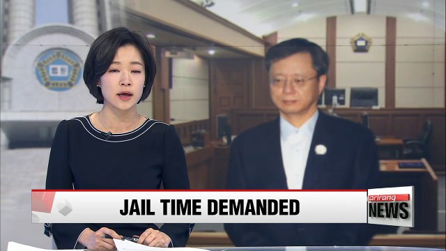 Prosecutors request 8-year jail term for former presidential aide Woo Byung-woo