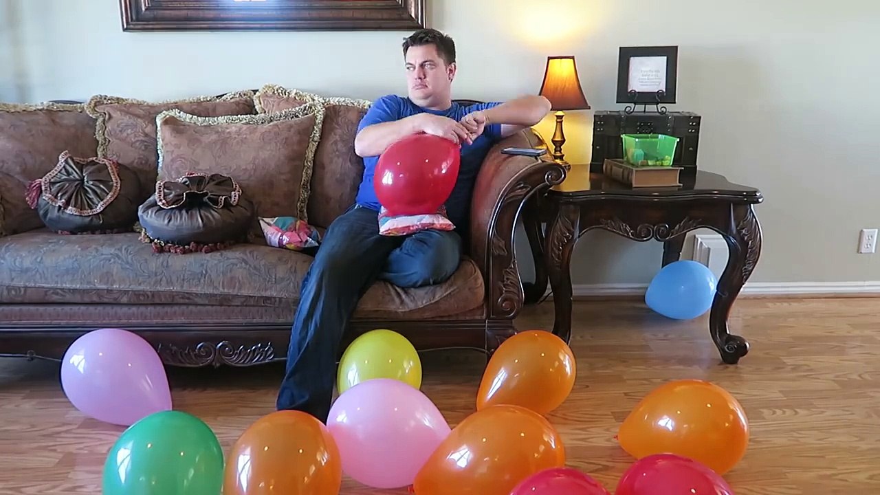 SURPRISE TOY HUNT STAIR SLIDE!