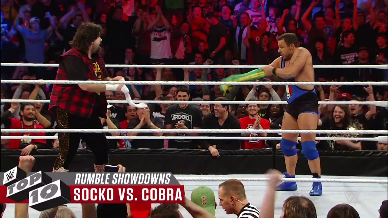 Wildest Royal Rumble Match showdowns- WWE Top 10, Jan. 13, 2018