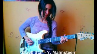 Black Star - cover by Eva Vergilova (Yngwie Malmsteen)