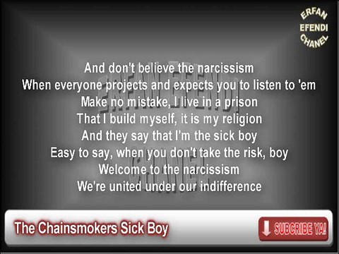 The Chainsmokers - Sick Boy Karaoke Lyric Cover Acoustic