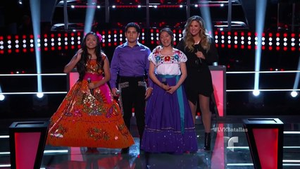 La Voz Kids _ Jesús, Isabel y Jacqueline cantan ‘M