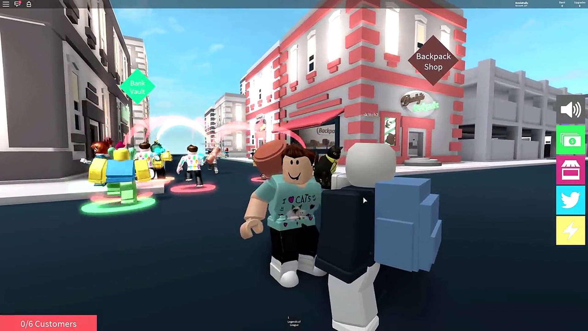Roblox Adventures Stealing Robux From Random Players Cash Grab Simulator Video Dailymotion - cash grab simulator codes roblox