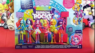 Рок-концерт My Little Pony Equestria Girls. Главная сцена для Пинки Пай и её подружек.
