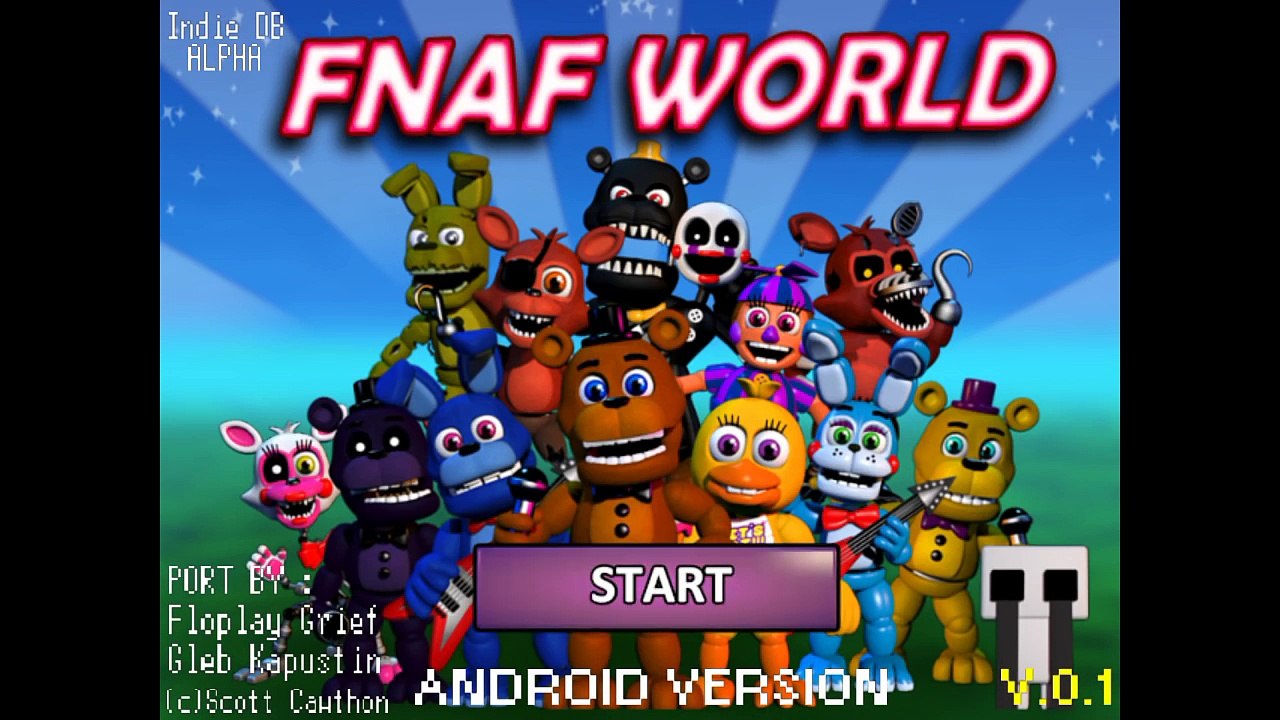 [FANPORT] FNaF World Android Version v0.1