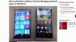 Microsoft delays Android apps, 2 new AMD GPUs, Google No-Glass