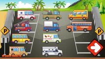 Мультик про машинки Транспорт Полицейская Пожарная машины Скорая помощь Эвакуатор Игры для детей