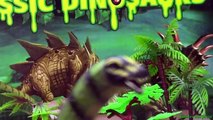 DINOSAURS Surprise Eggs Jurassic World !!! DAXIATITAN,LIOPLEURODON,TIRANOSAURUS REX..