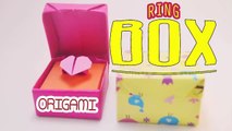 Valentines day Origami ring box Tutorial