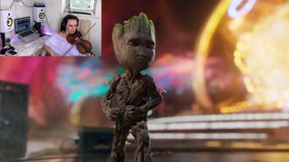 Mr. Blue Sky (Guardians of the Galaxy 2) VIOLIN COVER   I am Groot!