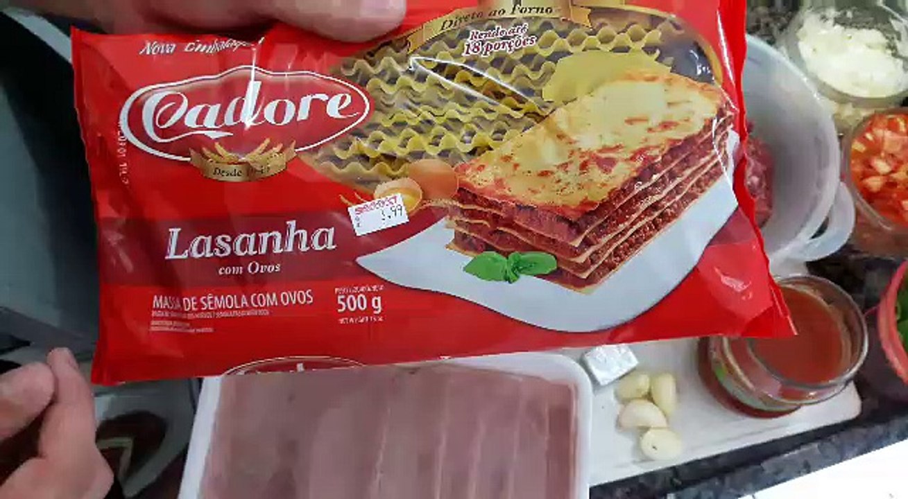 Como fazer lasanha de carne moida