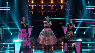 La Voz Kids _ Giselle, Tiffany y Estefani cantan ‘Cumbia del Mole’ en La Voz K