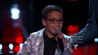 La Voz Kids _ Jonael Santiago canta ‘Treasure’ en La Voz Kids-