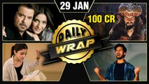 Padmaavat 100cr, Anushka Sui Dhaaga, Sonam Anil Movie, Shahid Kapoor | Jan 29 | Daily Wrap
