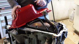 How to install an oil pan. without leaks, the first time.