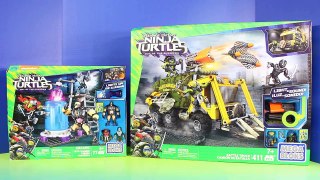 Teenage Mutant Ninja Turtles TMNT Out Of The Shadows Mega Bloks Kraang Cryo Chamber And Battle Truck