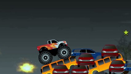MONSTER TRUCK Kids Compilation GAMEPLAY Monster Truck Destroyer
