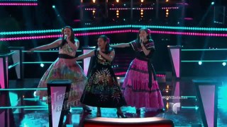 La Voz Kids _ Giselle, Tiffany y Estefani cantan ‘Cumbia del Mole’ en La Vo