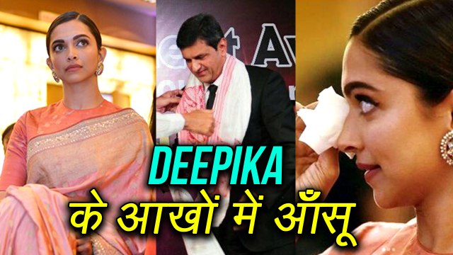 Deepika Padukone EMOTIONAL, Father Prakash Padukone Receives Lifetime Achievement Award