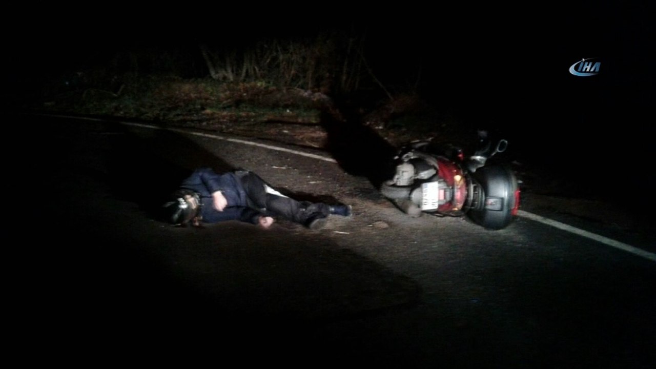 Beykoz'da motorcu cinayeti