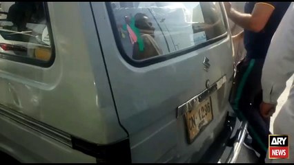 Sarfraz returns home, gets a warm welcome from fans