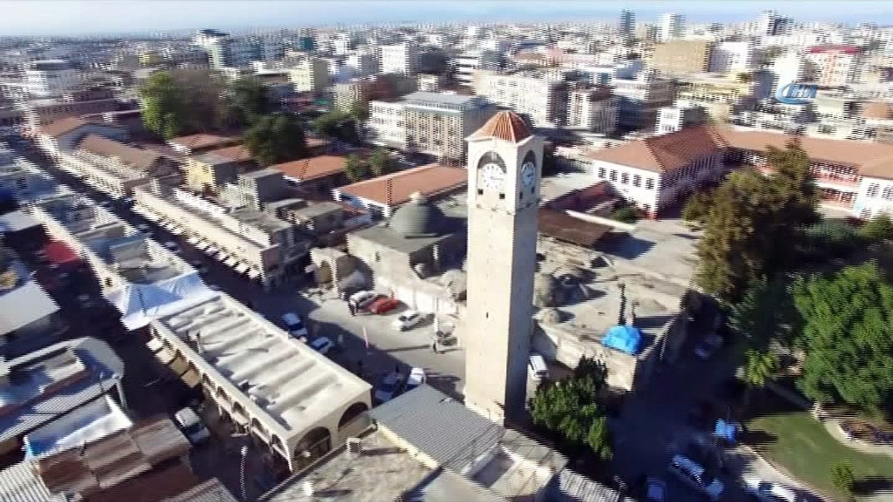Bu saat 92 yıldır her hafta kuruluyor...Büyük Saat Kulesi havadan görüntülendi