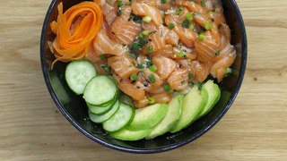 Salmon Poke Bowl Recipe!