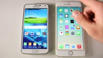 Android 5.0 Lollipop VS iOS 8 - iPhone 6 & Samsung Galaxy S5 Comparison