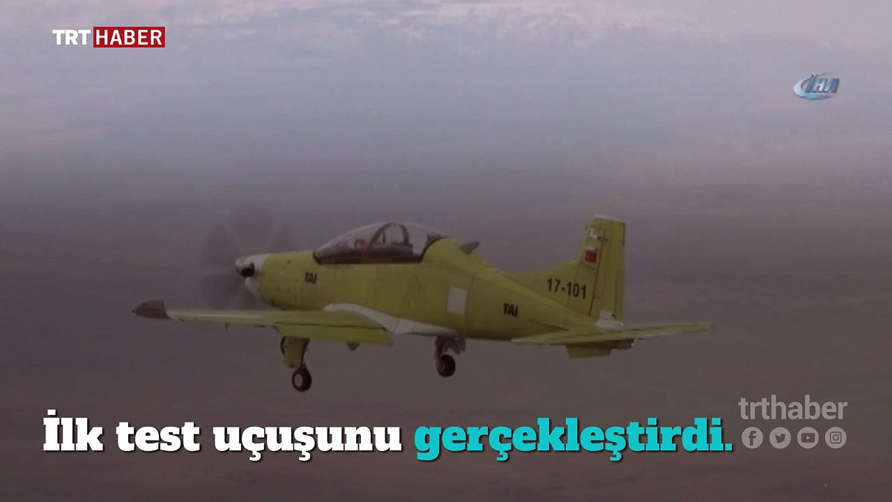 HÜRKUŞ-B ilk test uçuşunu başarılı bir şekilde gerçekleştirdi