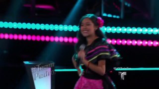 La Voz Kids _ Giselle, Tiffany y Estefani cantan ‘Cumbia del Mole’ en La Voz Kid