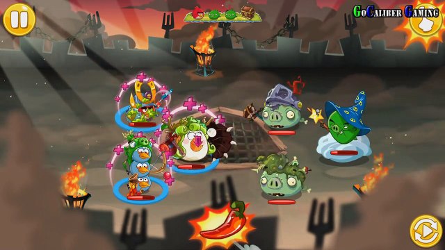 ANGRY BIRDS Epic Android Walkthrough - Part 35 - Wizpig's Castle Final Boss and Ending