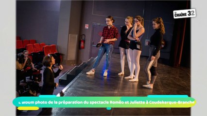 L'album photo de la préparation du spectacle Roméo et Juliette à Coudekerque-Branche