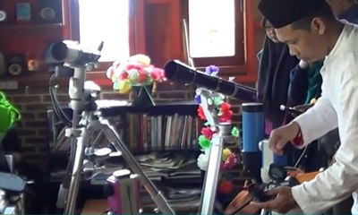 Komunitas Astronomi Turut Pantau Gerhana Bulan Total