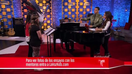 La Voz Kids _ Janely, Isabela y Keily reciben una sorpresa de parte
