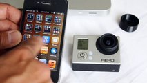 GoPro Hero3 WiFi Connectivity with iPhone and Android Google Nexus - Setup