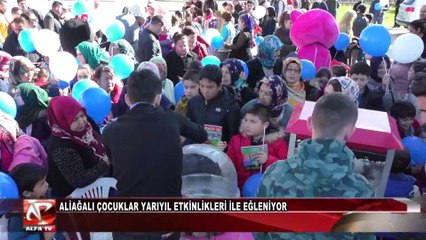 Aliağalı Çocuklar Yarıyıl Etkinlikleri İle Eğleniyor